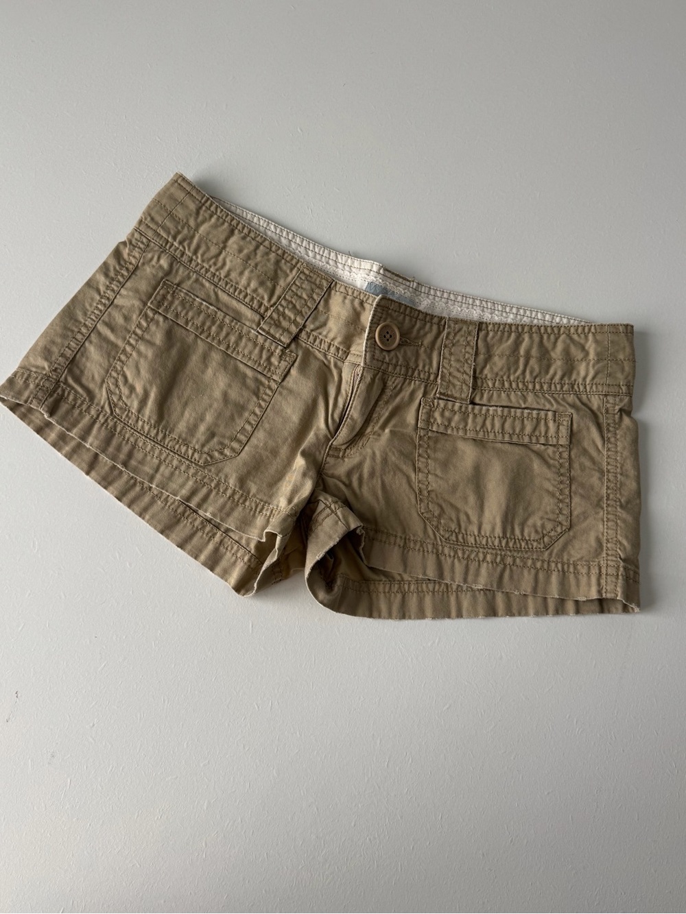 Y2K Cargo Mini Lowrise Shorte
